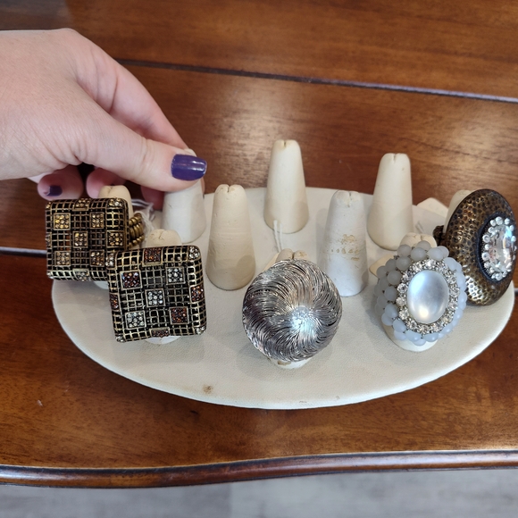 Vintage Style Statement Rings - Picture 1 of 2